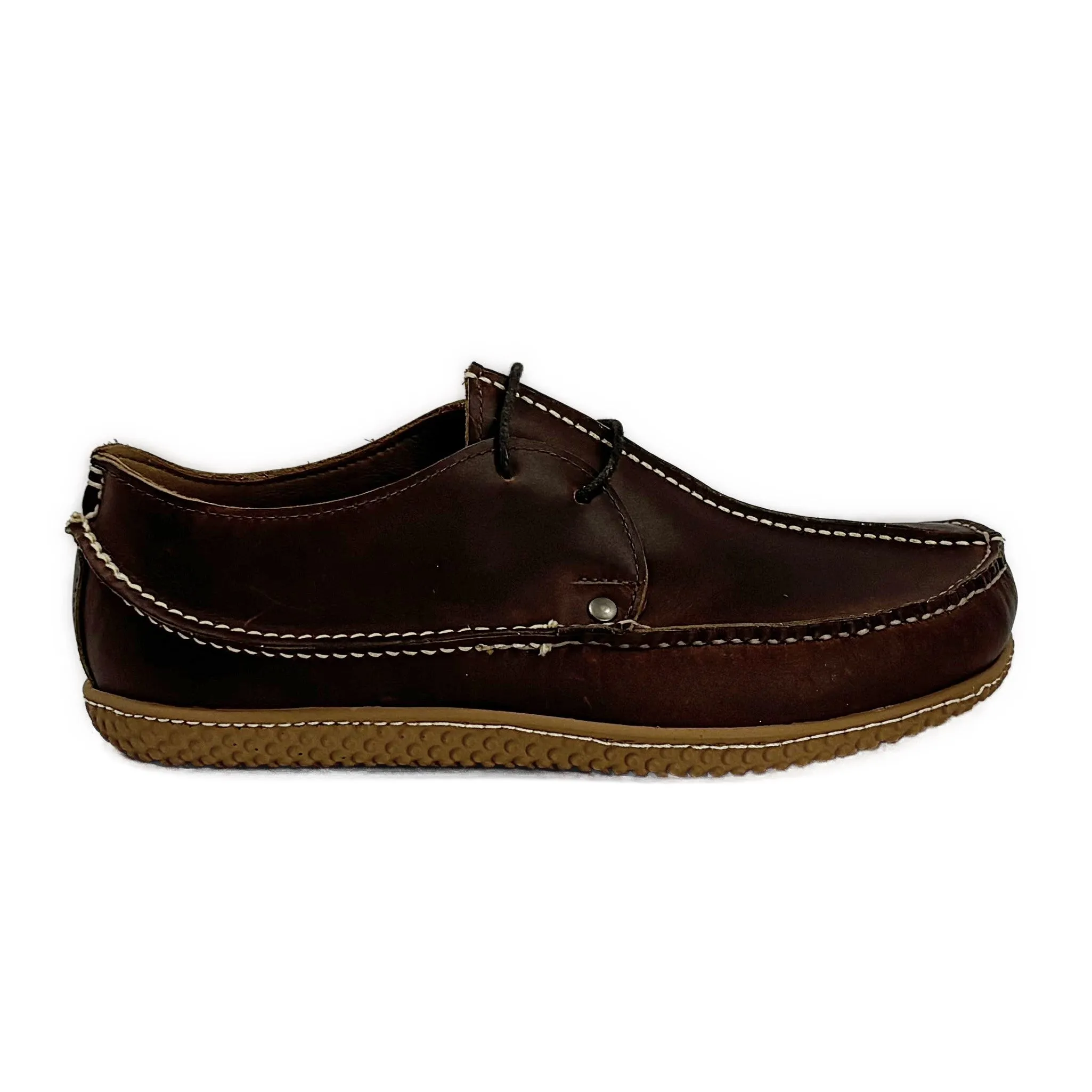 Men's Horween Meridian - EXERSOLE® by Quoddy "Barefoot": Brown Leather