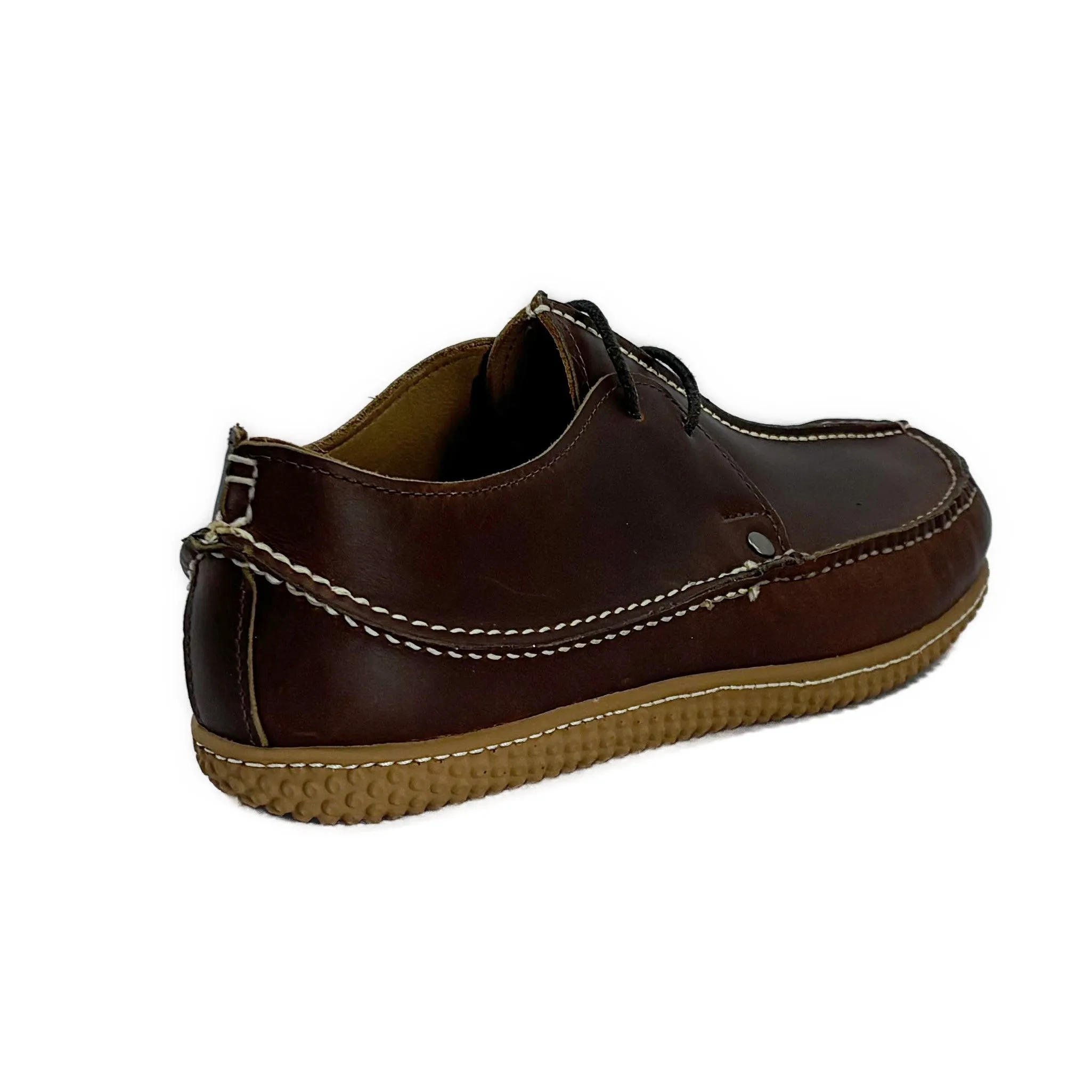 Men's Horween Meridian - EXERSOLE® by Quoddy "Barefoot": Brown Leather