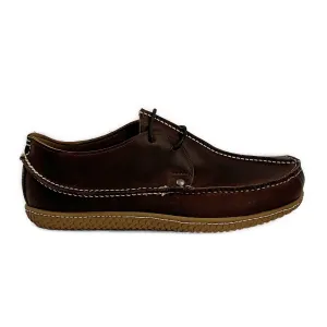 Men's Horween Meridian - EXERSOLE® by Quoddy "Barefoot": Brown Leather