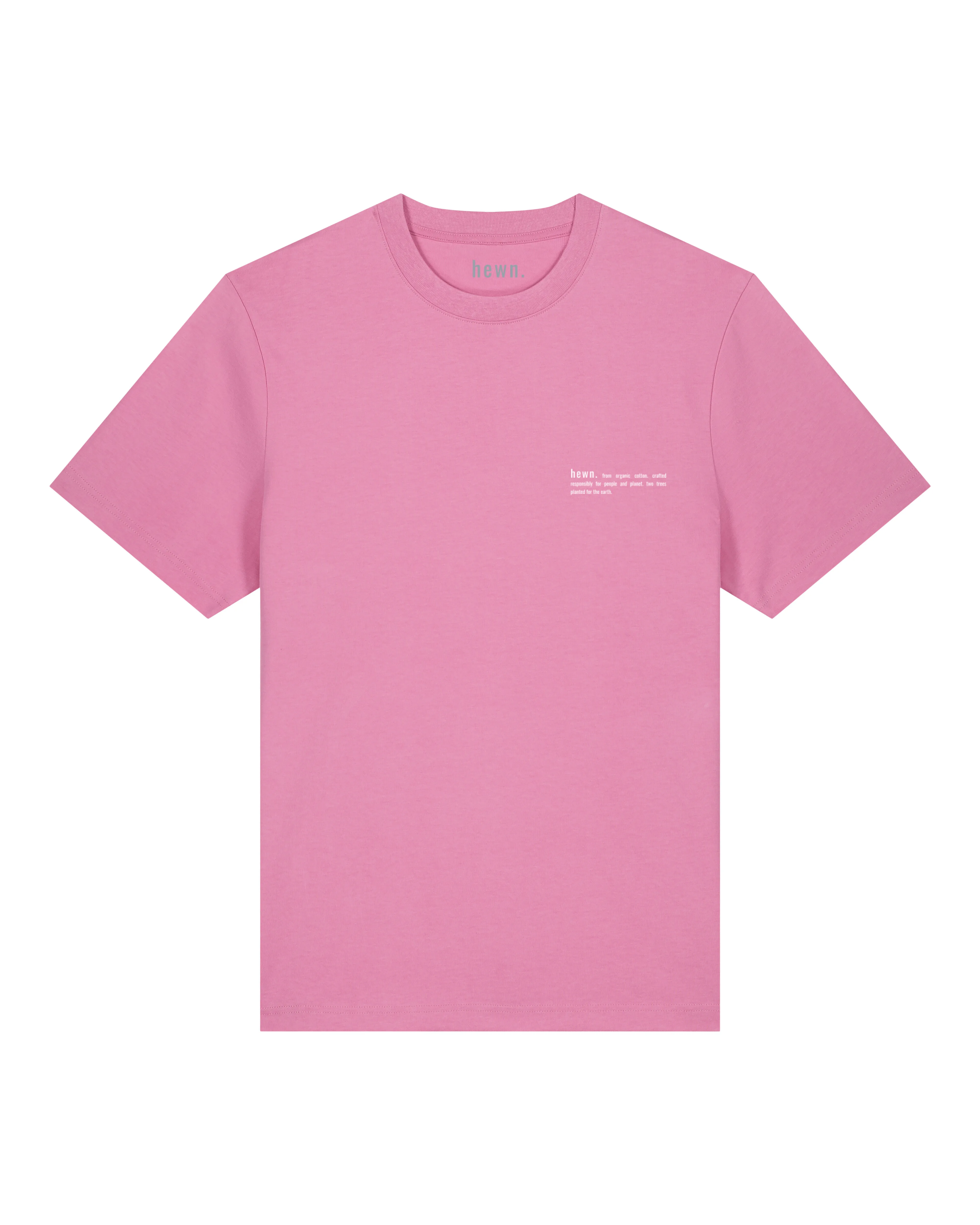 Men's Organic Cotton Relaxed Fit T-shirt | Azalea Pink