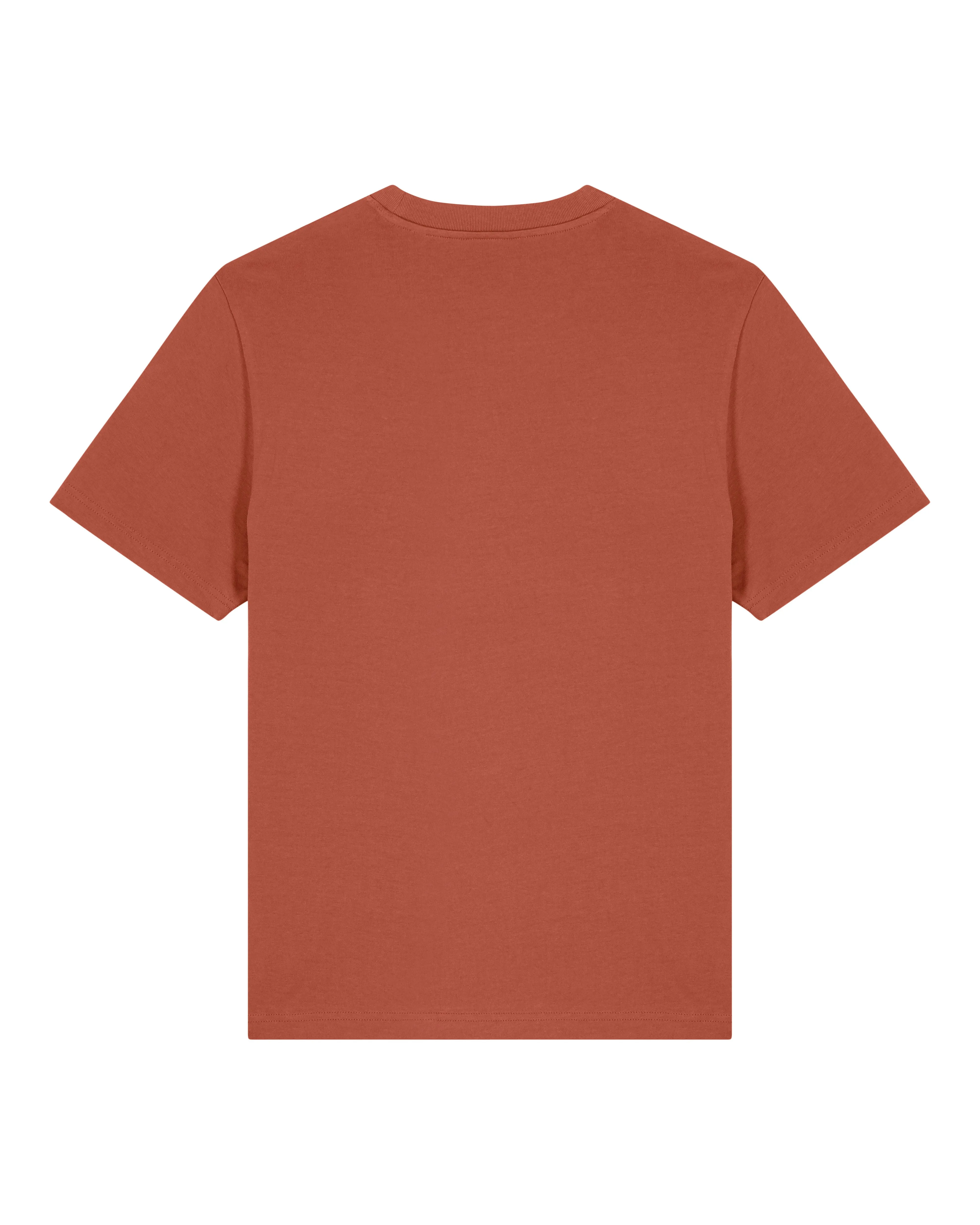Men's Organic Cotton Relaxed Fit T-shirt | Clay Brown