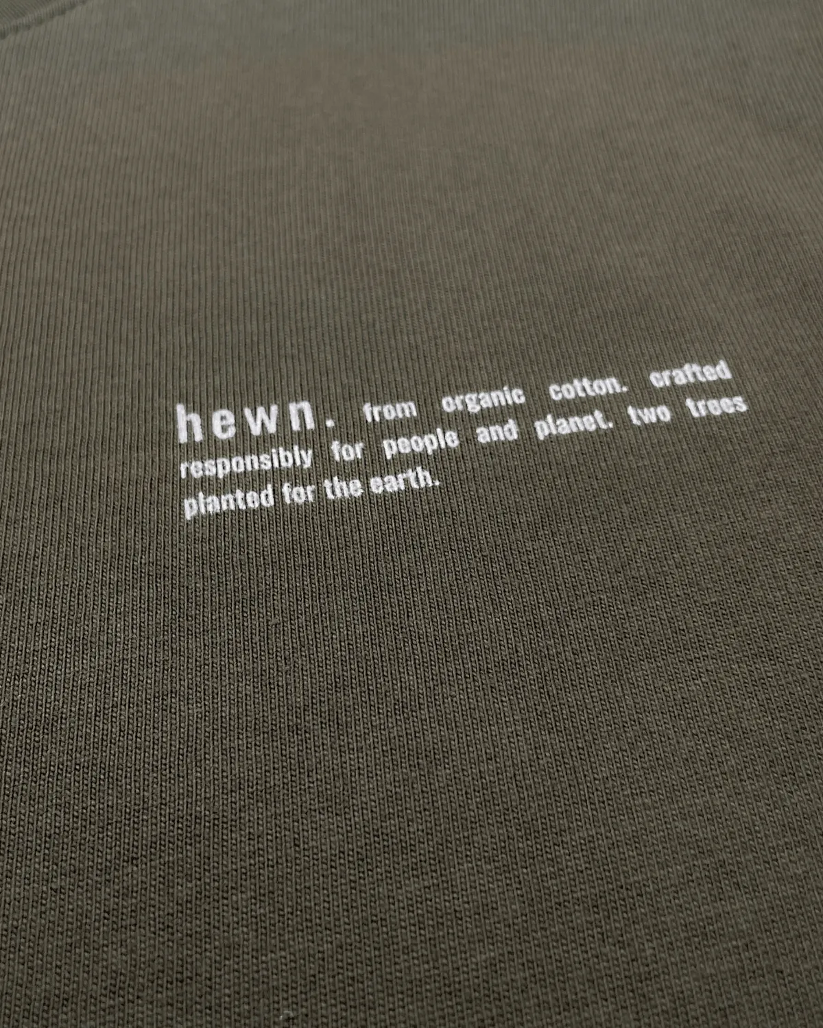 Men's Organic Cotton Relaxed Fit T-shirt | Pine Green Khaki