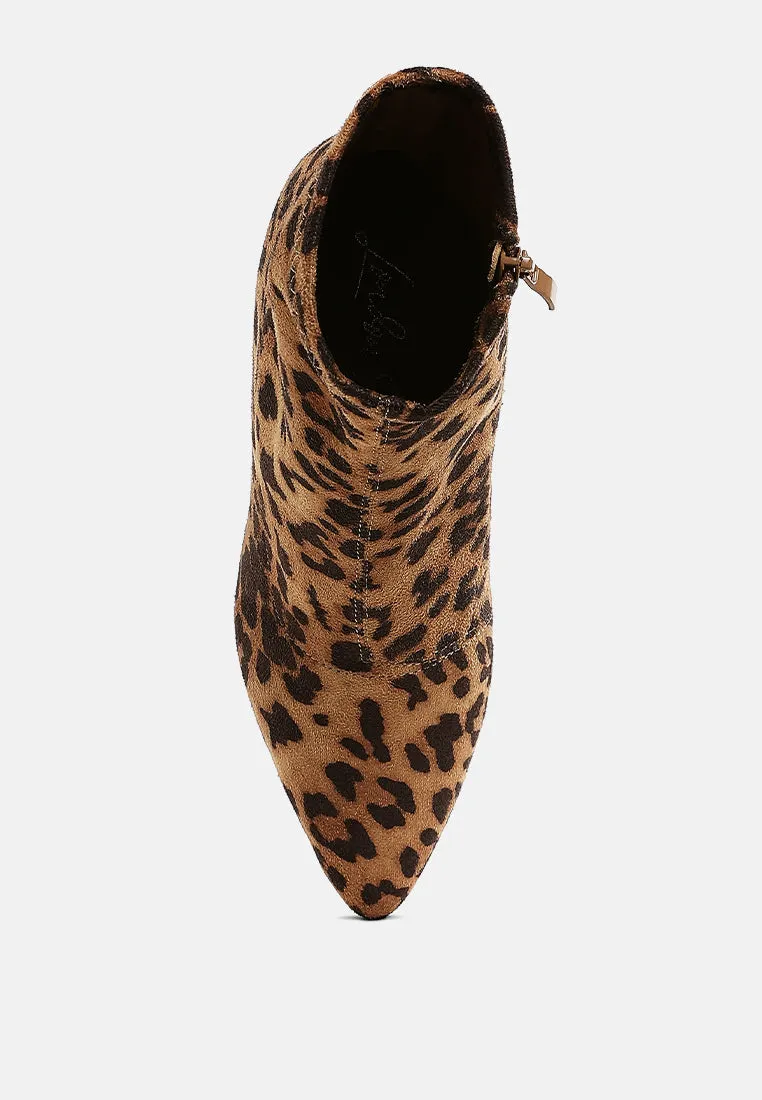 Microfiber Wedge Sock Boots By RUW