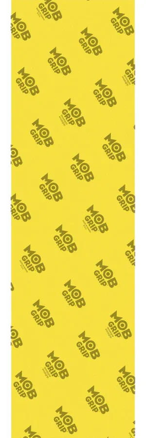 Mob Grip Tape 9in x 33in Transparent Yellow Sheet