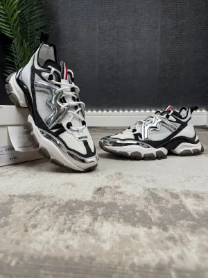 Moncler Leave No Trace Trainer - White / Black (Unused)