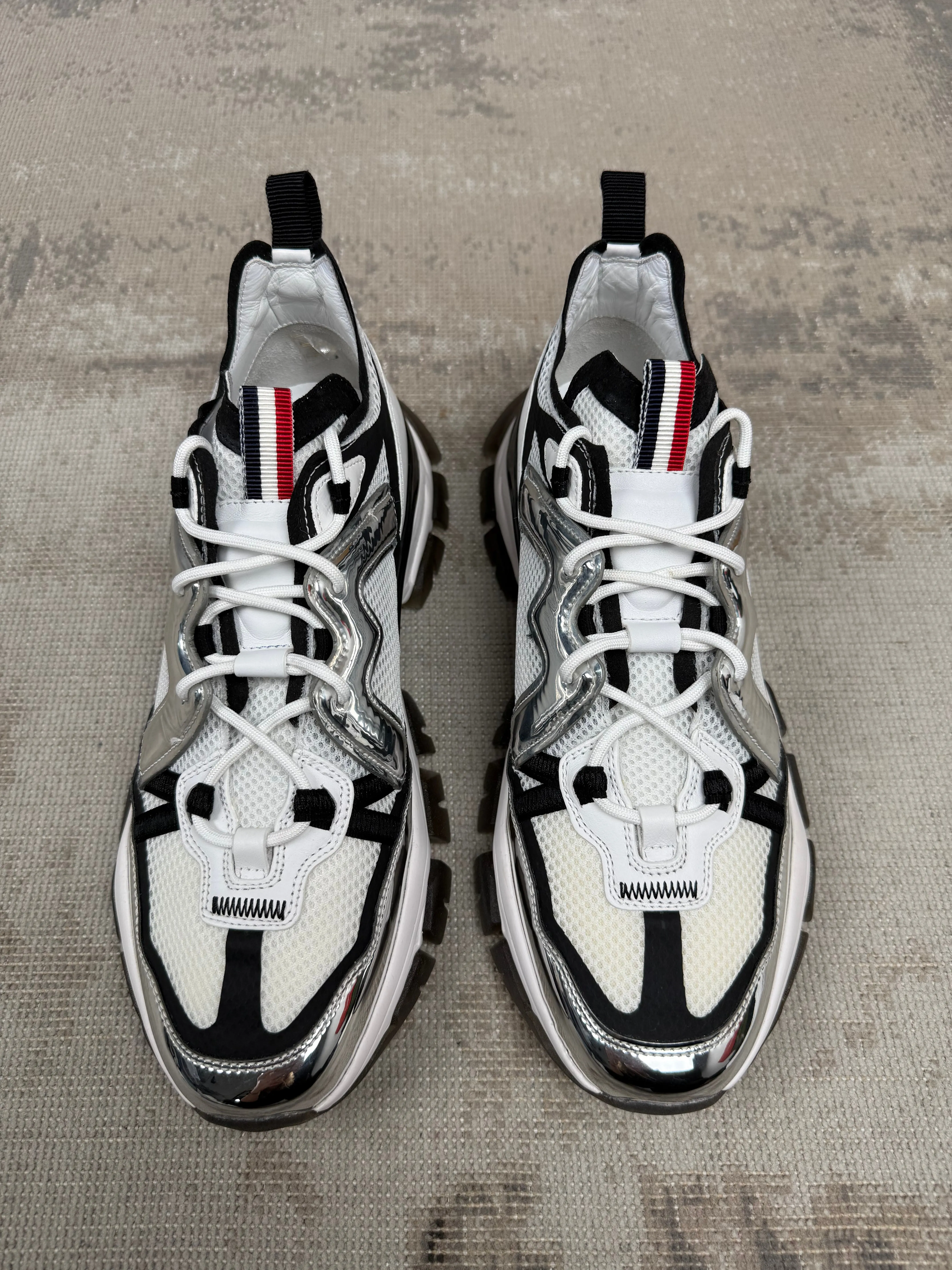 Moncler Leave No Trace Trainer - White / Black (Unused)