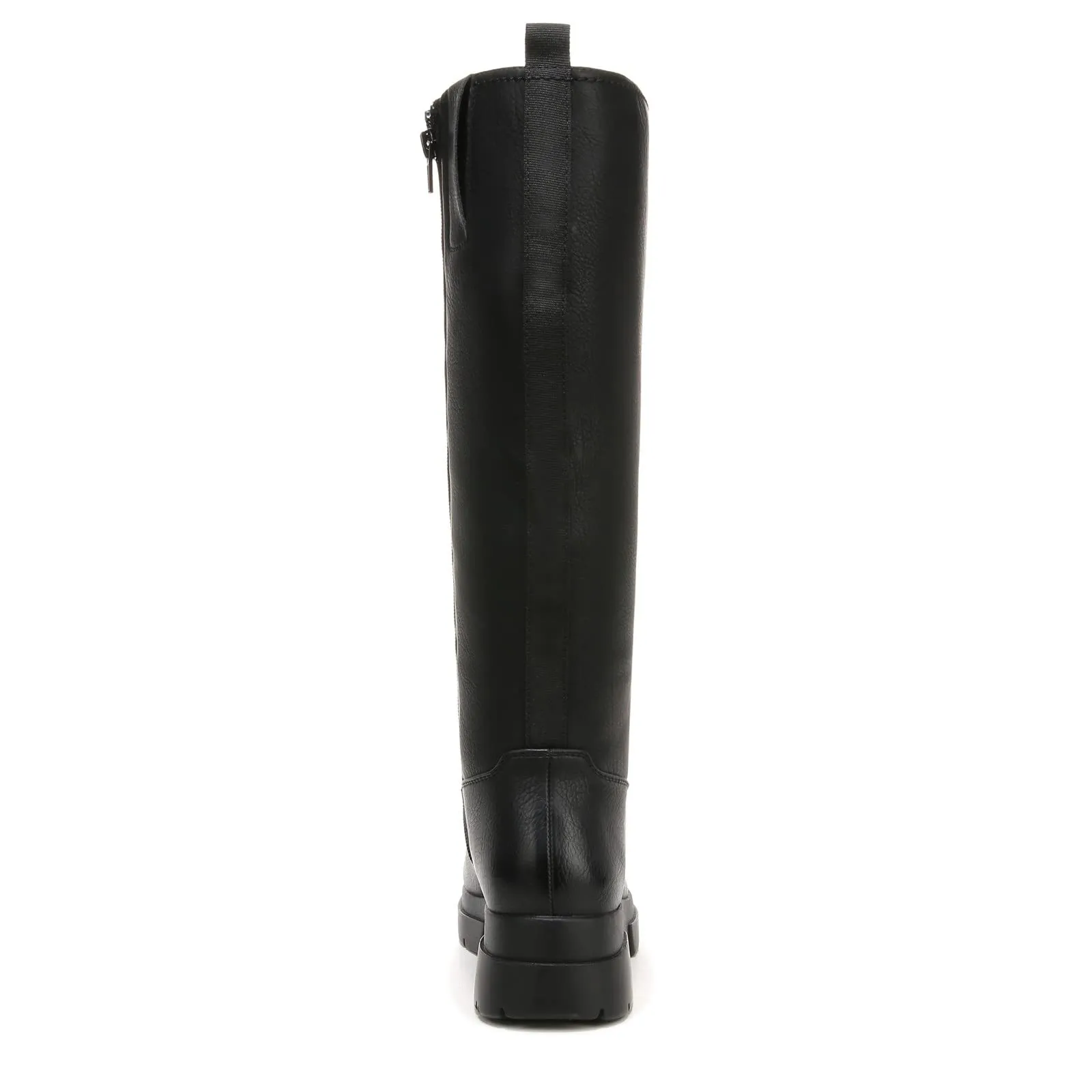 Naturalizer SOUL Womens Orchid Chunky Bottom Knee High Boot Black Smooth 8.5 W