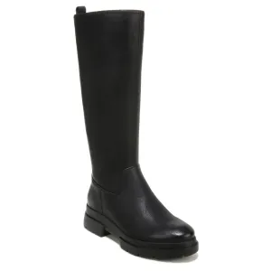 Naturalizer SOUL Womens Orchid Chunky Bottom Knee High Boot Black Smooth 8.5 W