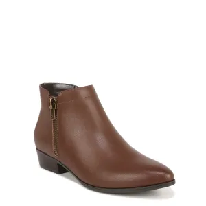 Naturalizer Womens Claire Pointed Toe Ankle Bootie Cinnamon Brown Smooth 5.5 M