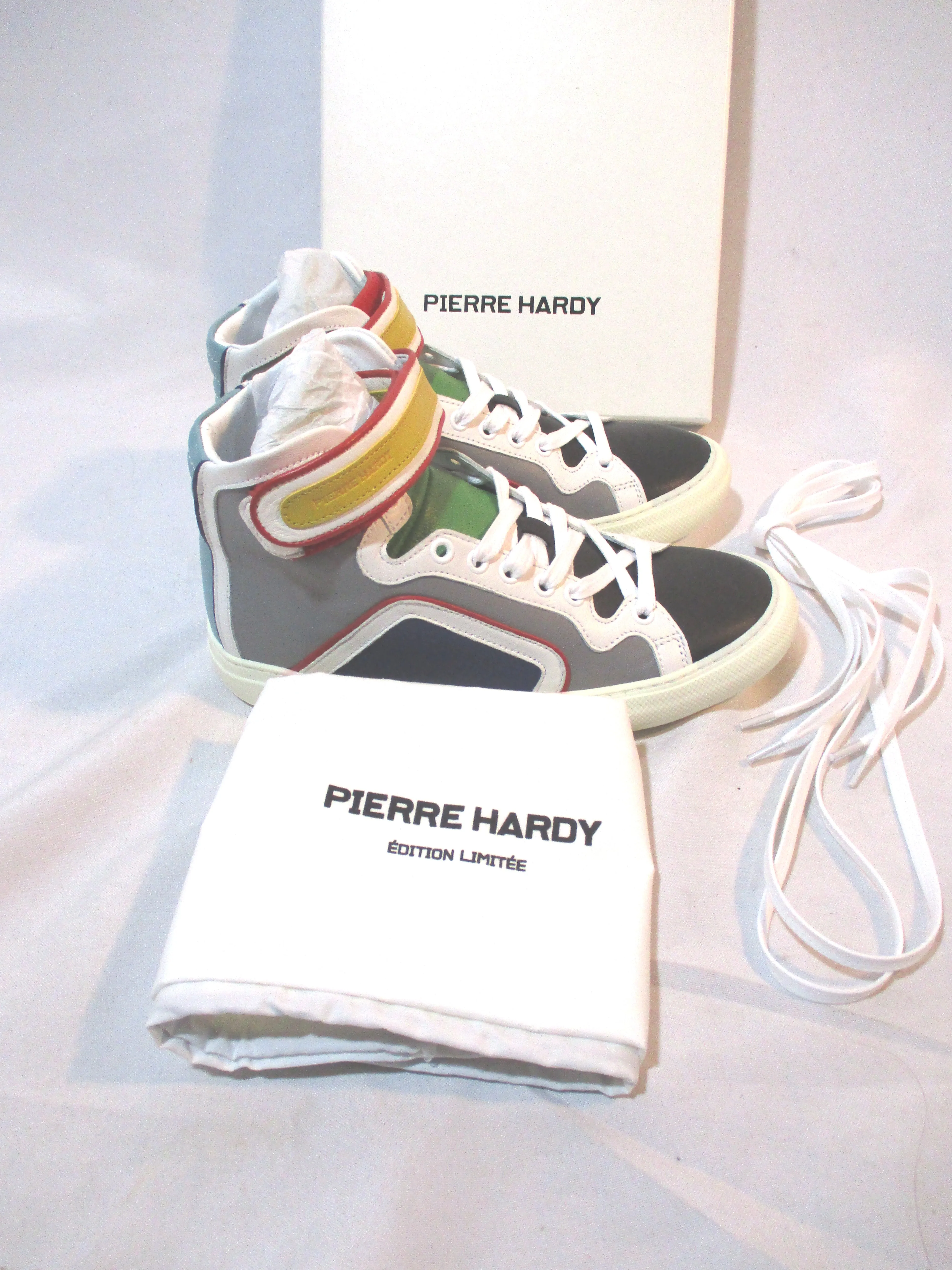NEW PIERRE HARDY NAPPA COLORAMA MULTI Sneaker Shoe 36 TRAINER Sport Womens