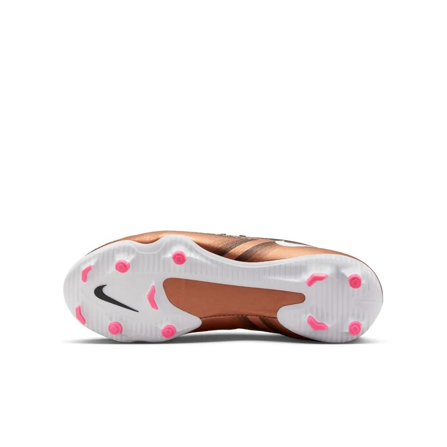 Nike Jr. Phantom GT2 Academy MG Little/Big Kids' Multi-Ground Soccer Cleats - Metallic Copper