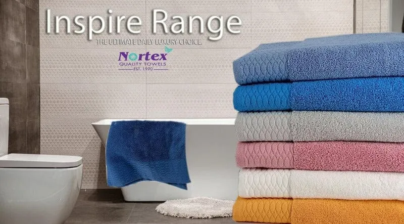 Nortex Inspire Towels White 480gsm