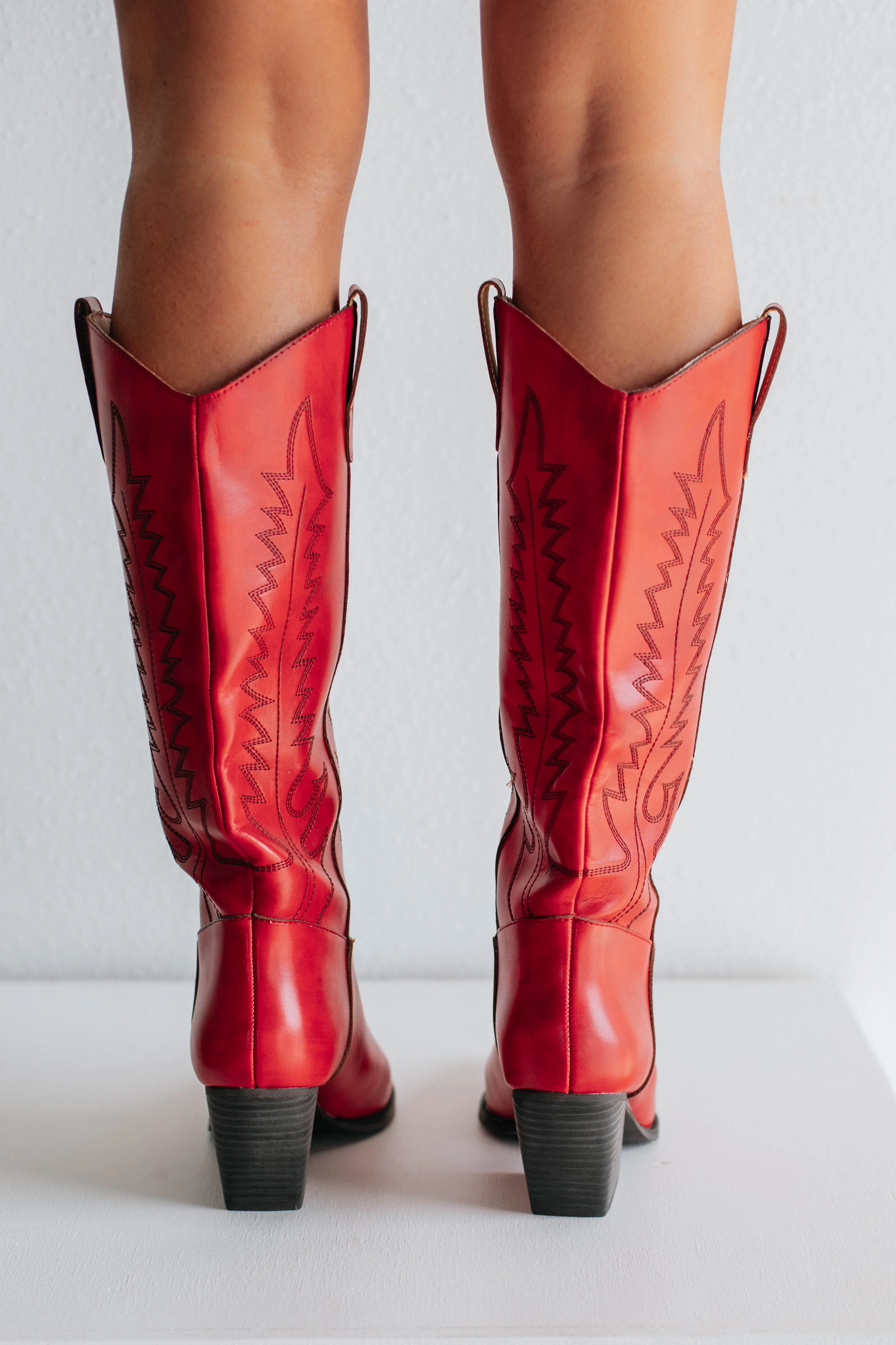 Not My First Rodeo Cowgirl Boots