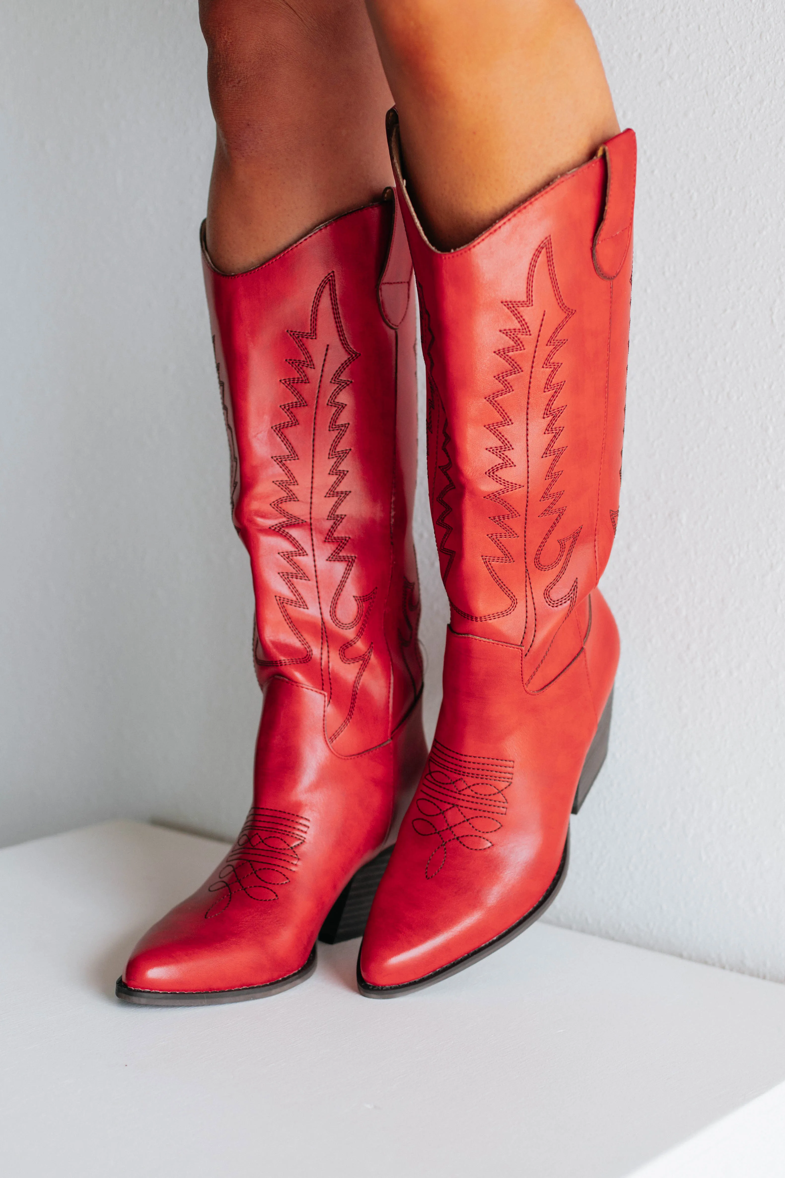 Not My First Rodeo Cowgirl Boots