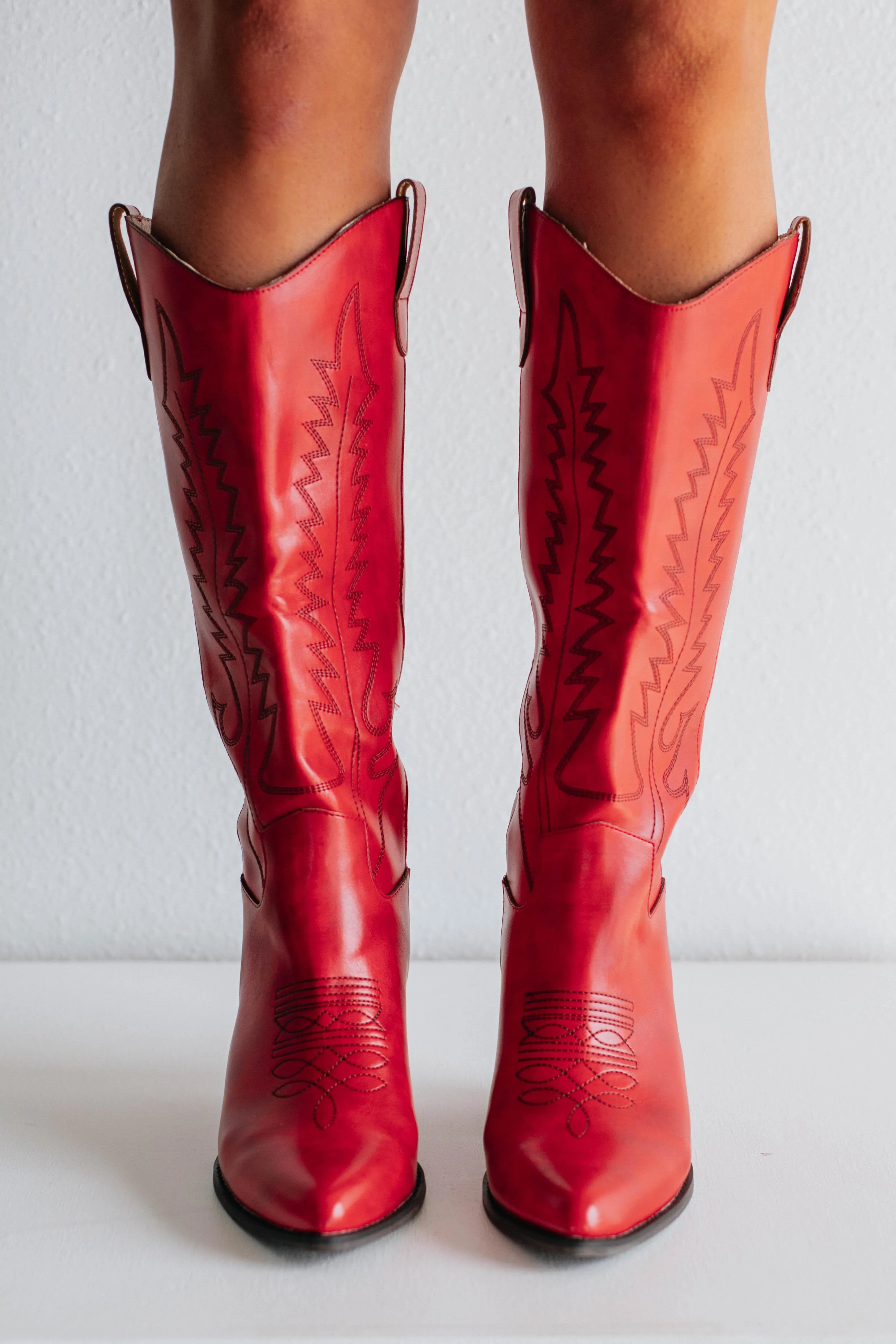 Not My First Rodeo Cowgirl Boots