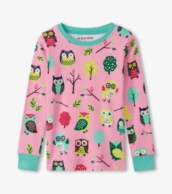 Owls Kids Pajama Set