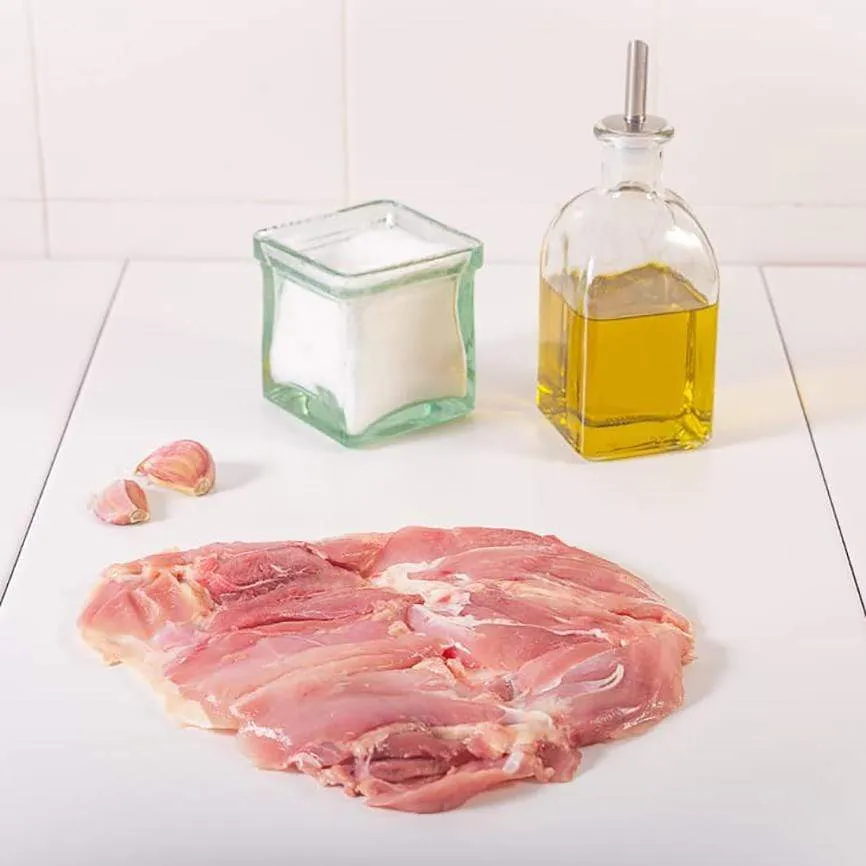 Pechuga y muslos deshuesados de Pollo Eco 1,250 kg