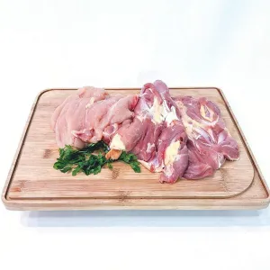 Pechuga y muslos deshuesados de Pollo Eco 1,250 kg