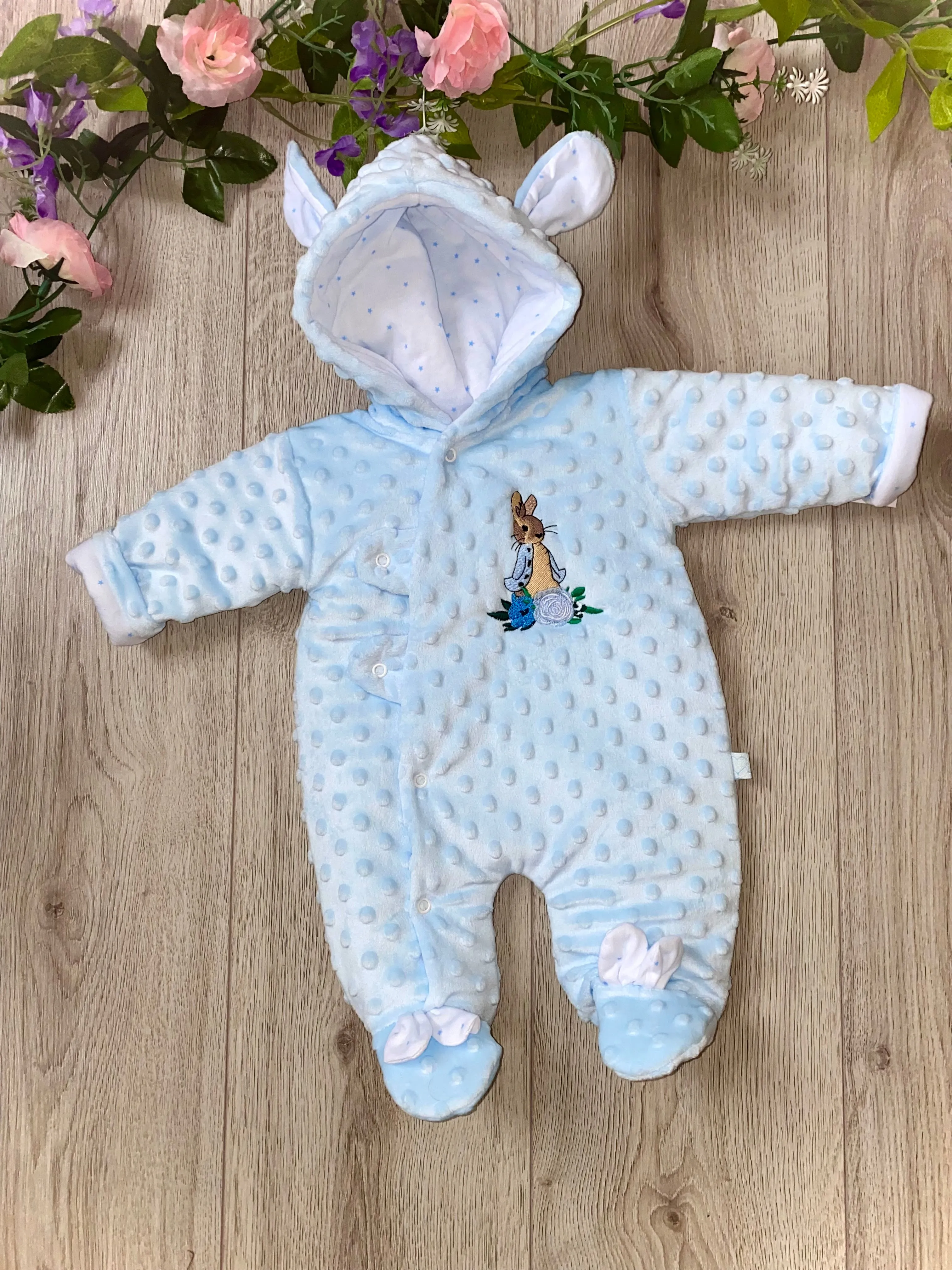 Peter Rabbit All in One Hooded Pram Suit