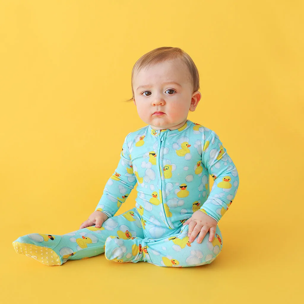 Posh Peanut Ducky Footie with Zipper