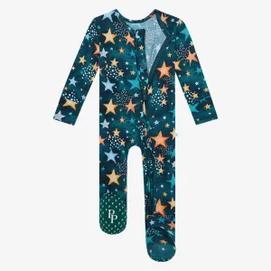 Posh Peanut Rogan Footie with Zipper