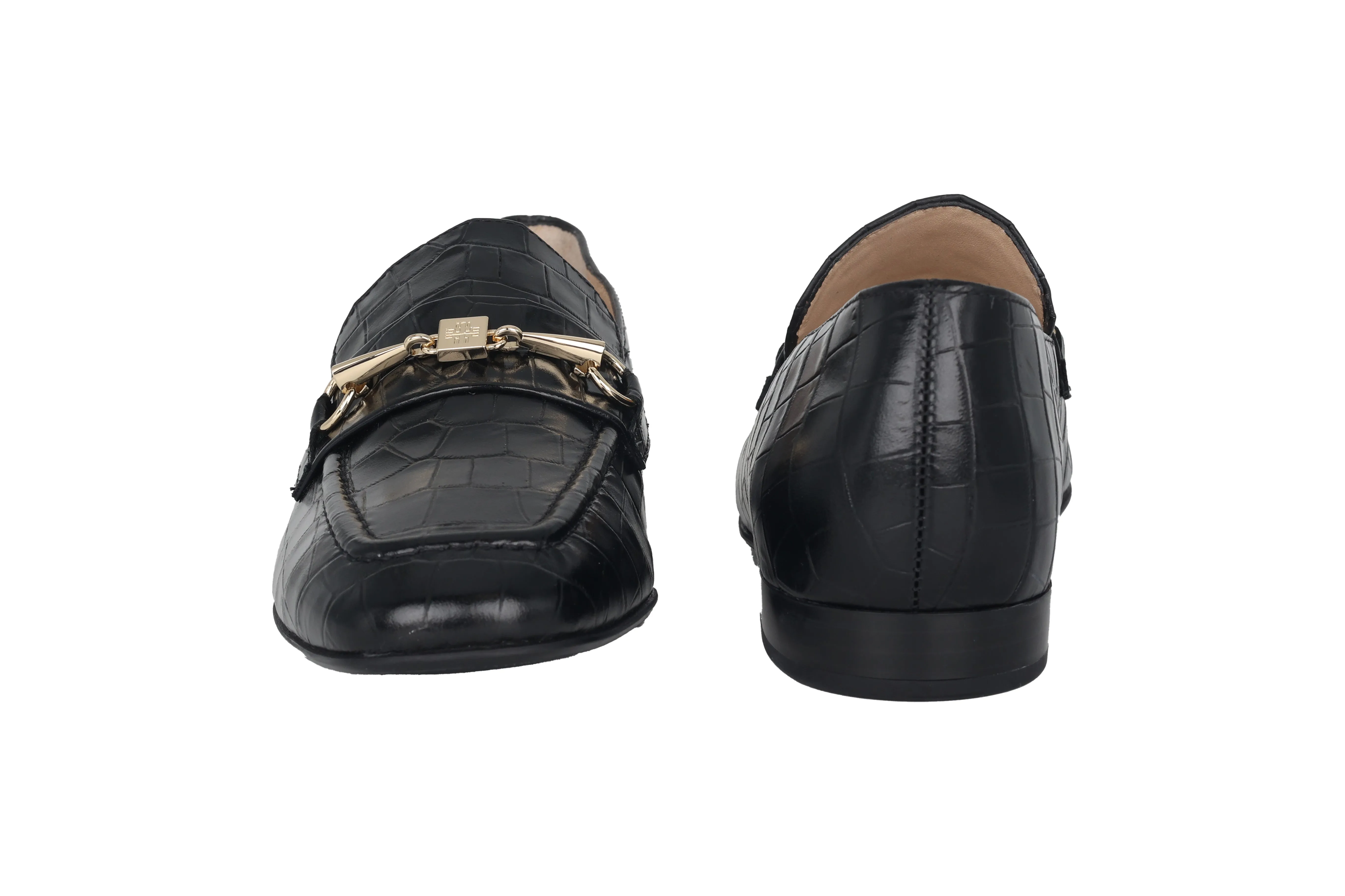 'Prosperous' women's loafer - Black patent
