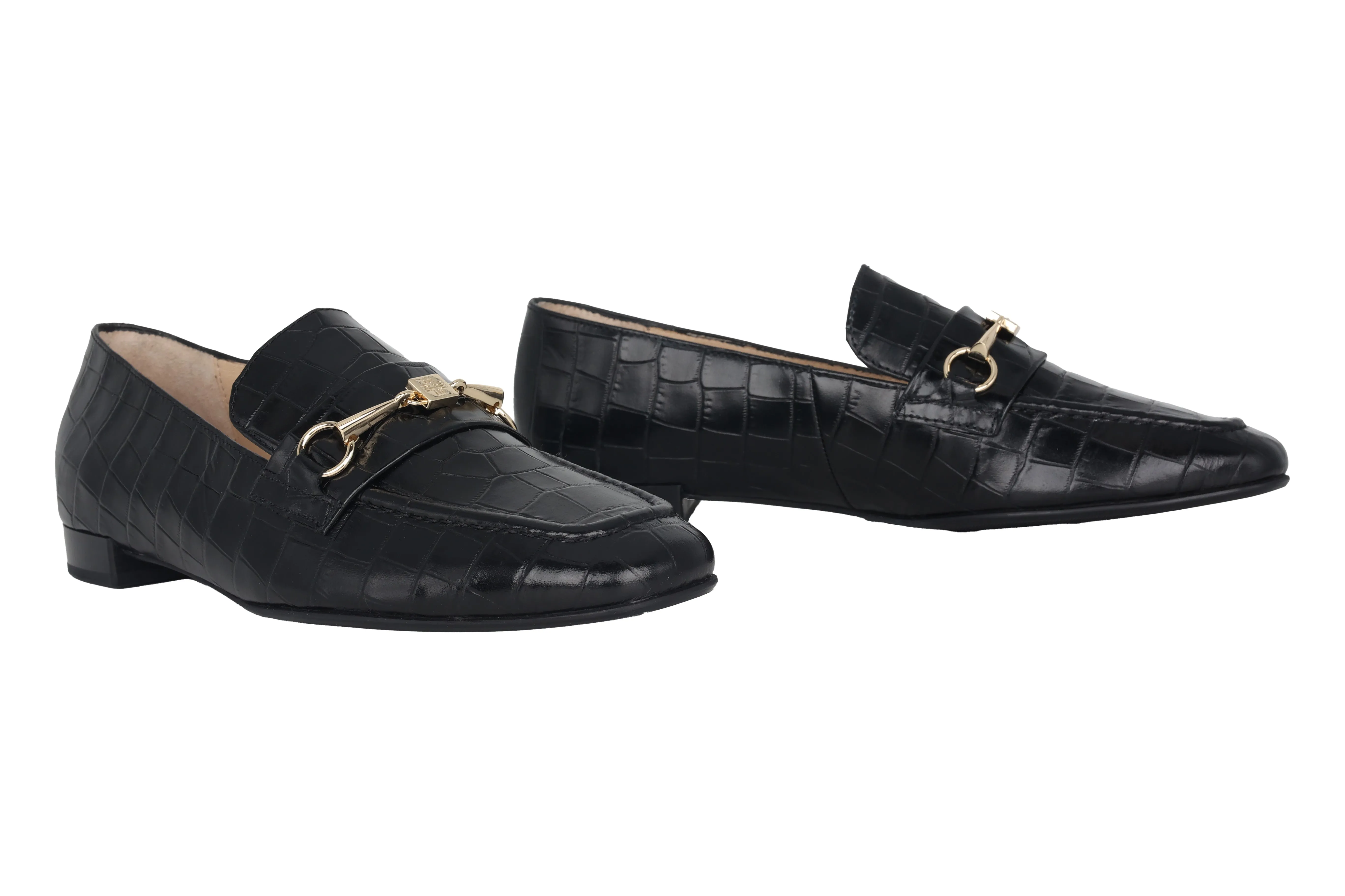 'Prosperous' women's loafer - Black patent