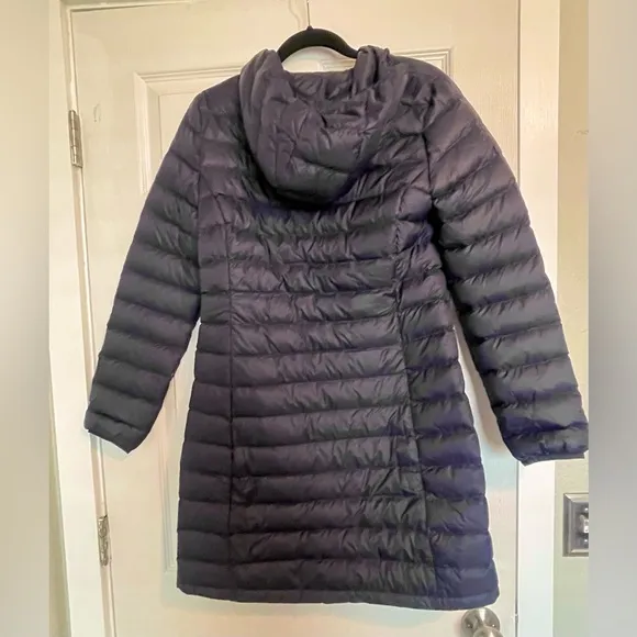 Quince NWT Packable Puffer Mid Length Jacket NAVY Small