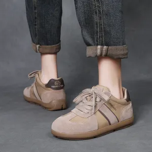 Retro Flat Casual German Army Trainer Shoes