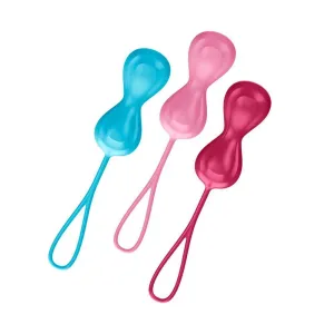 Satisfyer Balls (3 Set) Pelvic Floor Training Silicone Geyisha Balls for Women