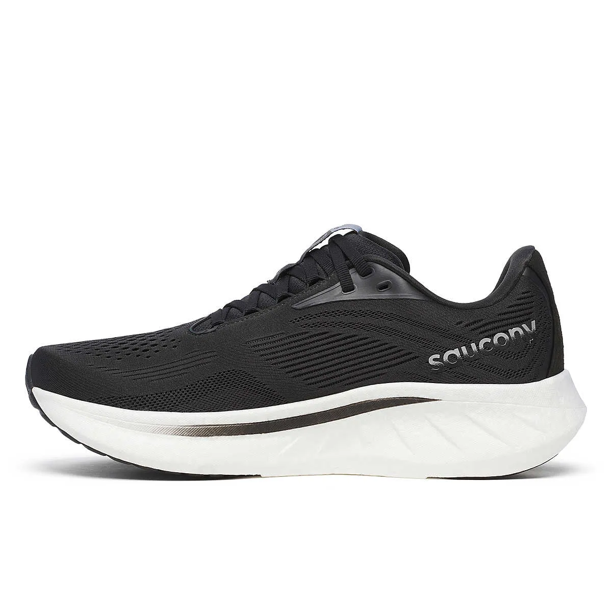 Saucony | Ride 18 | Men's | Black/White