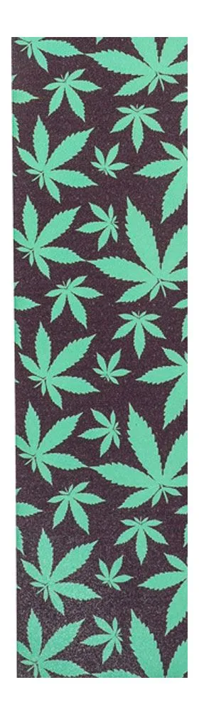 Scorpion Scooters - Scooter Pro Grip Tape - Fits 99% Scooters - Graphic Series - Green Leaves