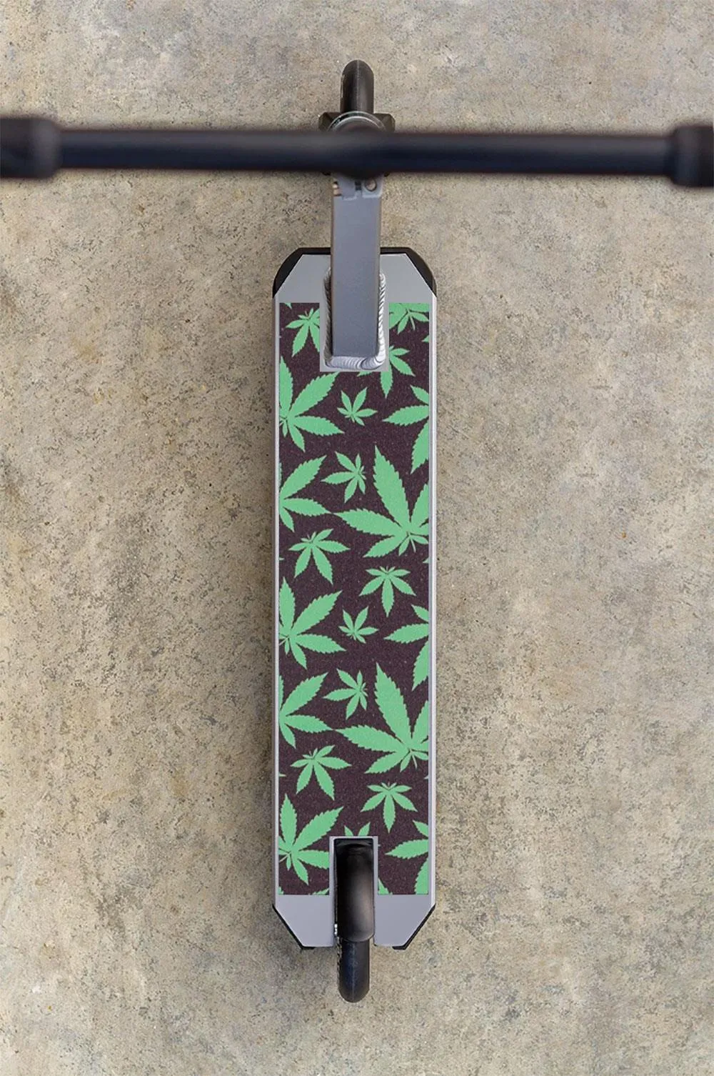 Scorpion Scooters - Scooter Pro Grip Tape - Fits 99% Scooters - Graphic Series - Green Leaves