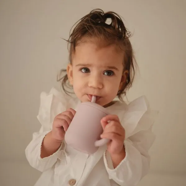Silicone Training Cup & Straw