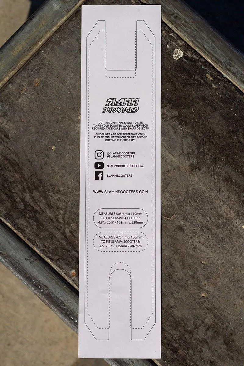 Slamm Scooter Grip Tape - Clear