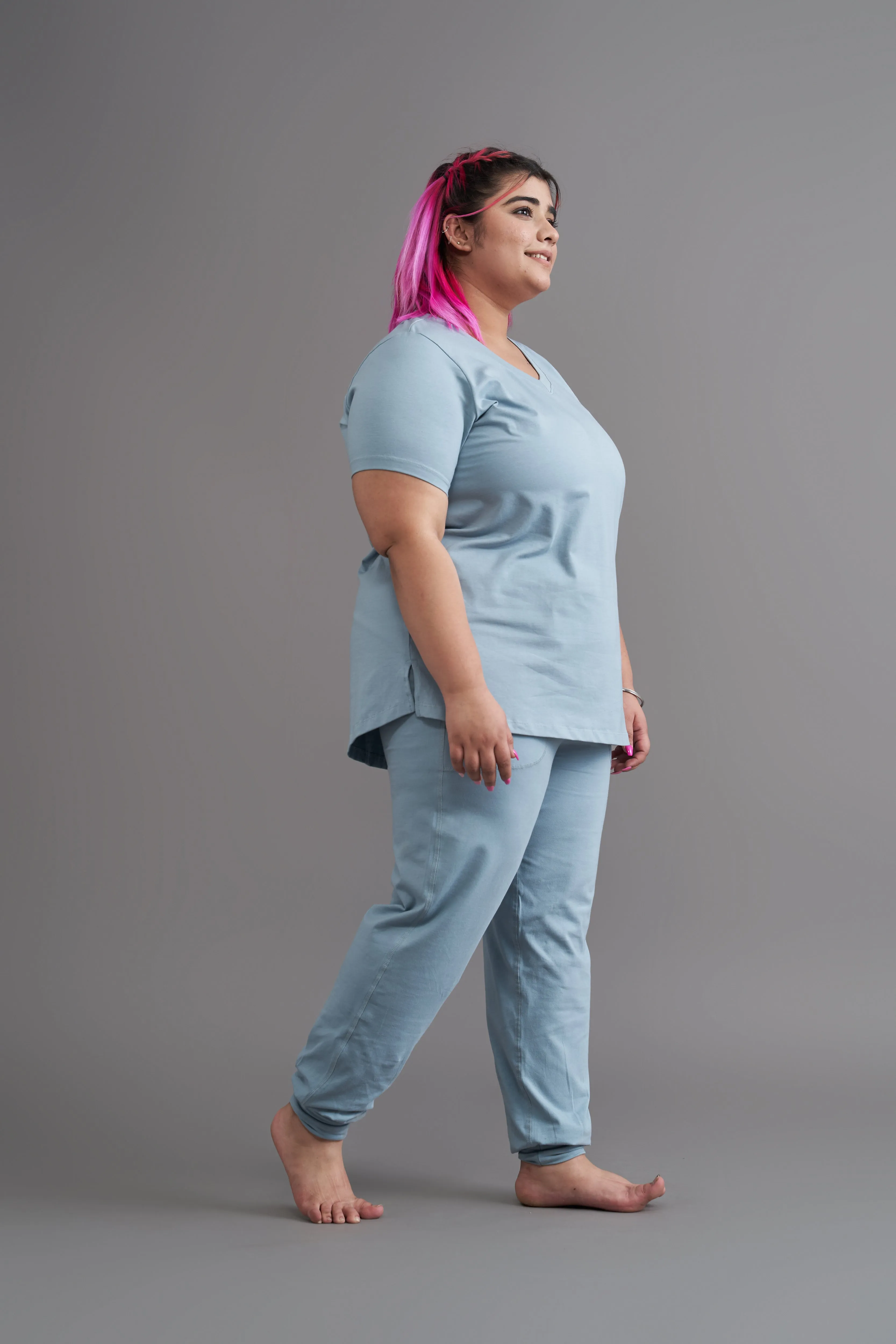 Snooze Tee: Calm Blue