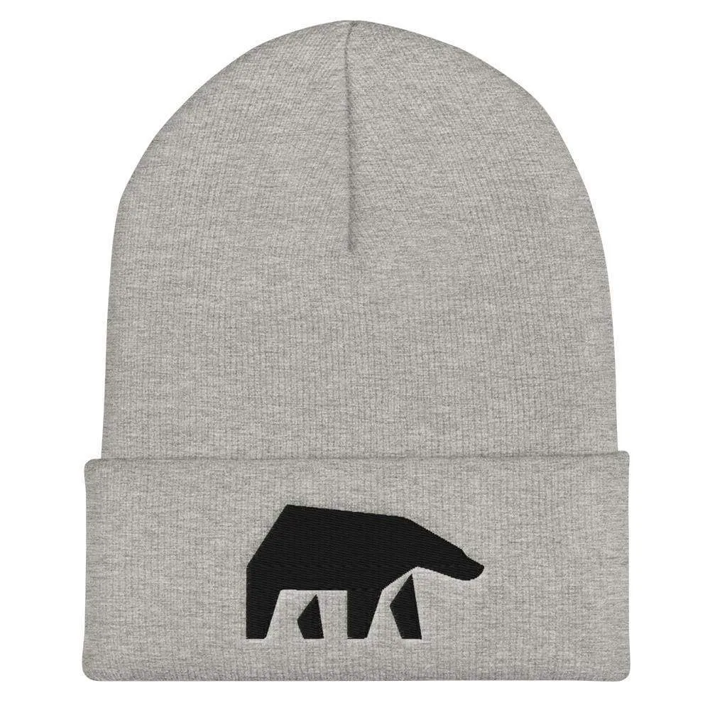 SoulBearRPG Black Bear Logo Cuffed Beanie / Toque