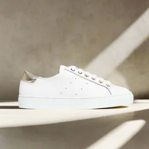 Star - Grain White Leather & Champagne