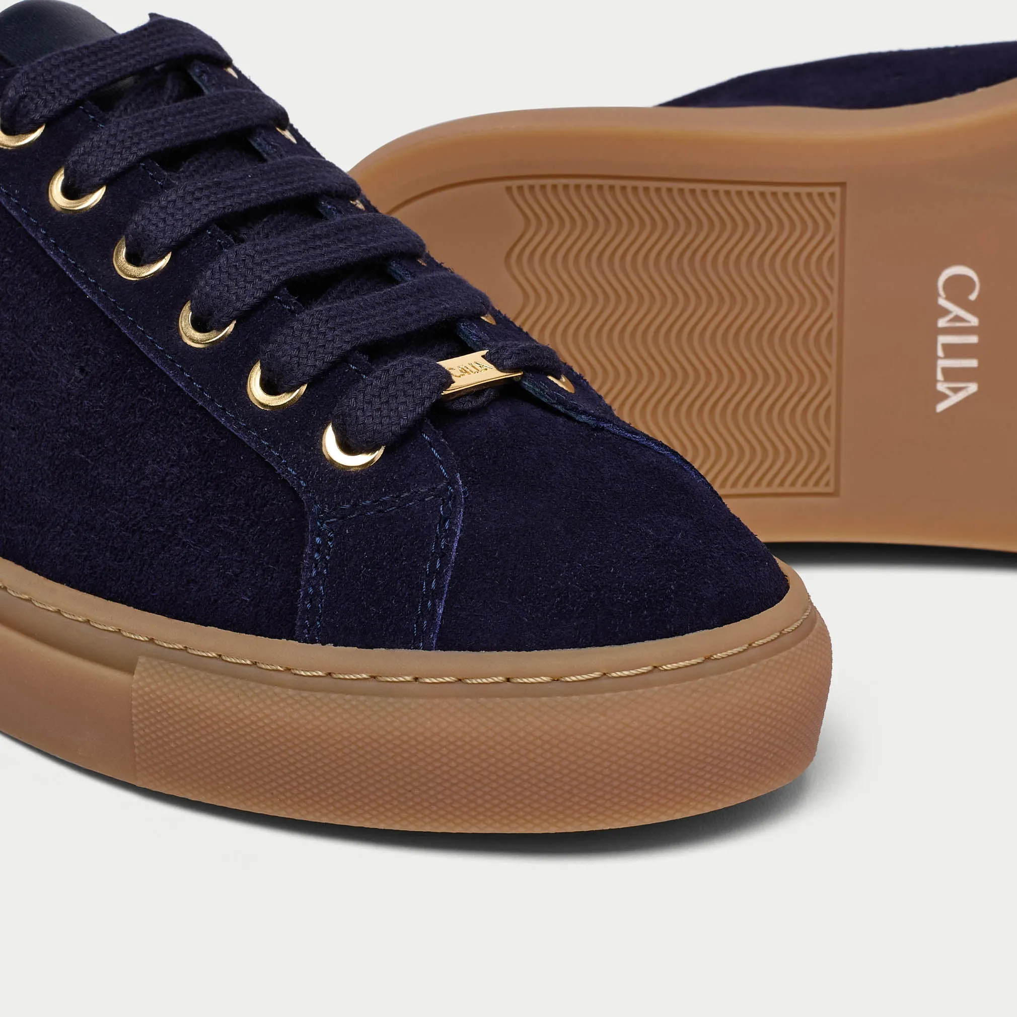 Star - Navy Suede