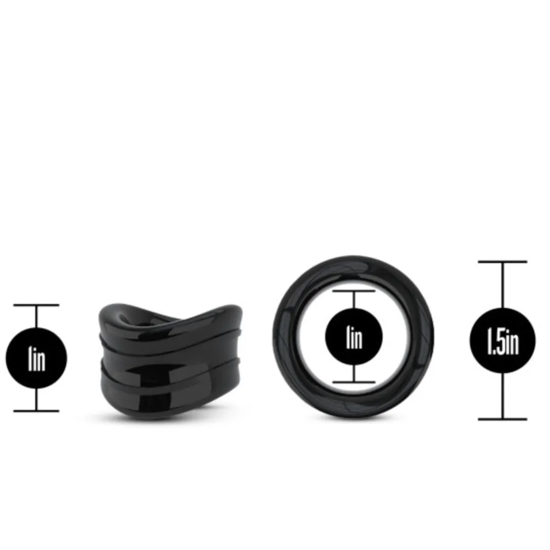 Stay Hard 1 Inch Beef Ball Stretcher Snug Ring