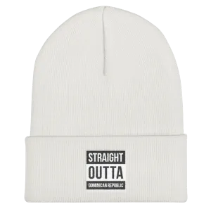 Straight Outta Dominican Republic Cuffed Beanie