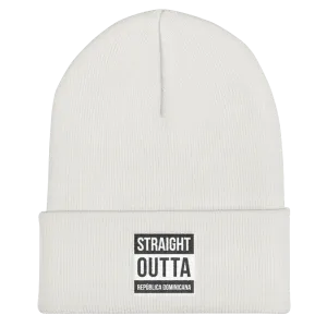 Straight Outta República Dominicana  Cuffed Beanie