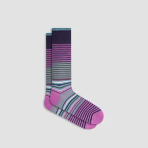 Striped Mid-Calf Socks