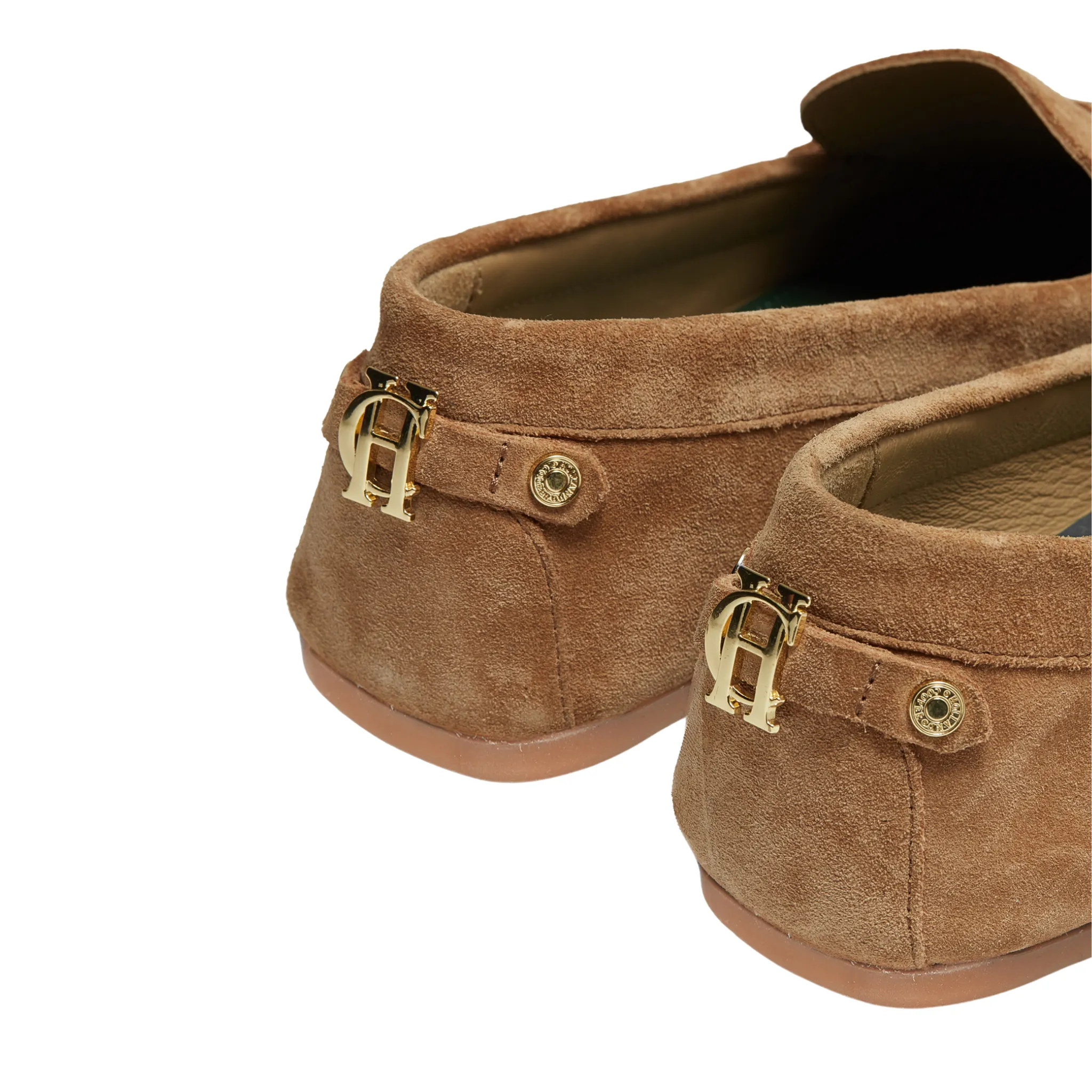 The Driving Loafer Taupe Suede