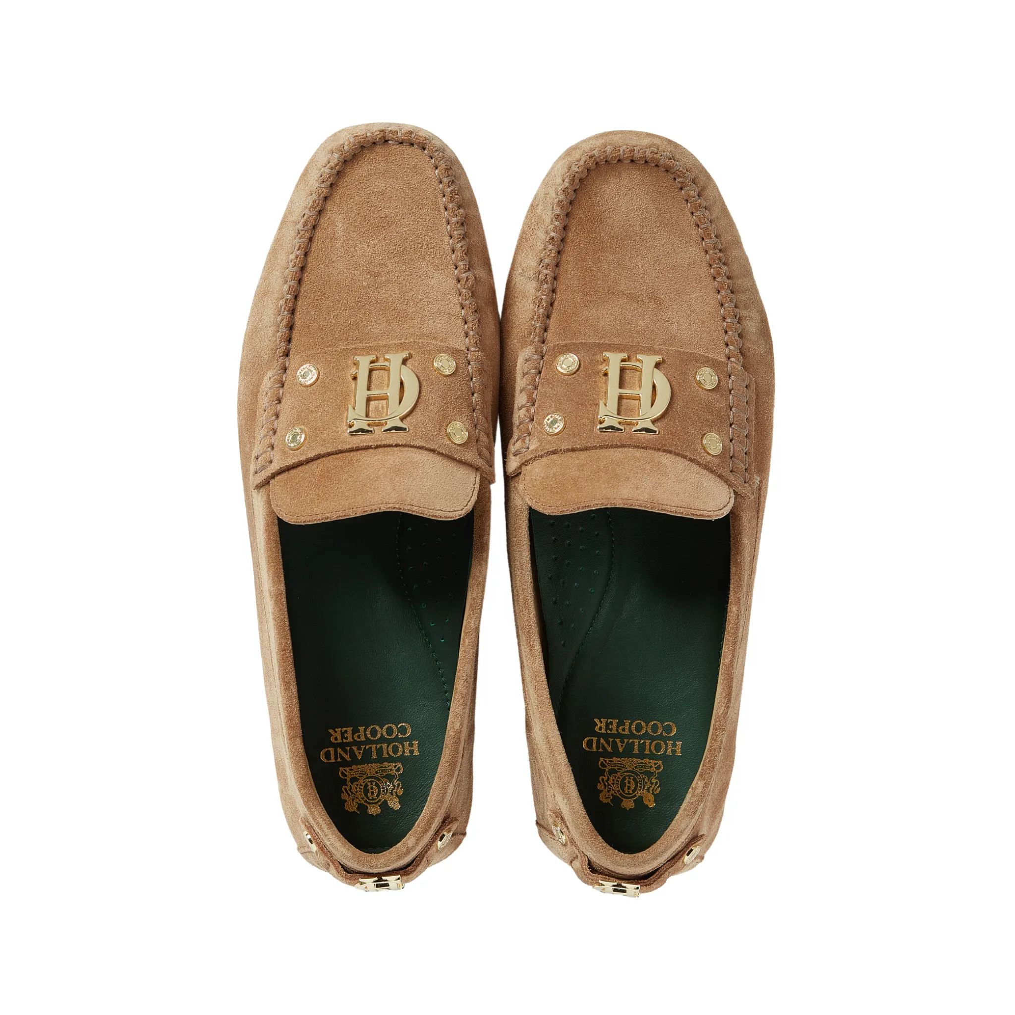 The Driving Loafer Taupe Suede