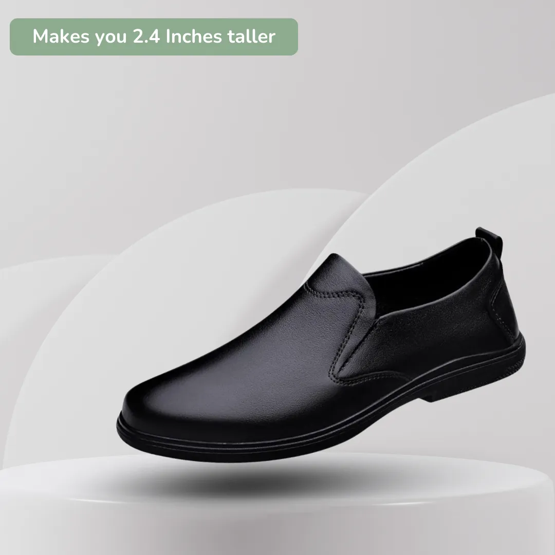 William Classic Leather Loafers 2.4 inches Lift