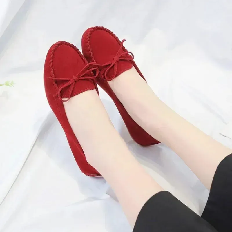 Women's Candy Color Slip-On Loafers – Stylish & Comfortable Ballet Flats™