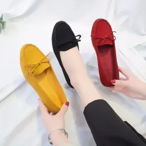 Women's Candy Color Slip-On Loafers – Stylish & Comfortable Ballet Flats™
