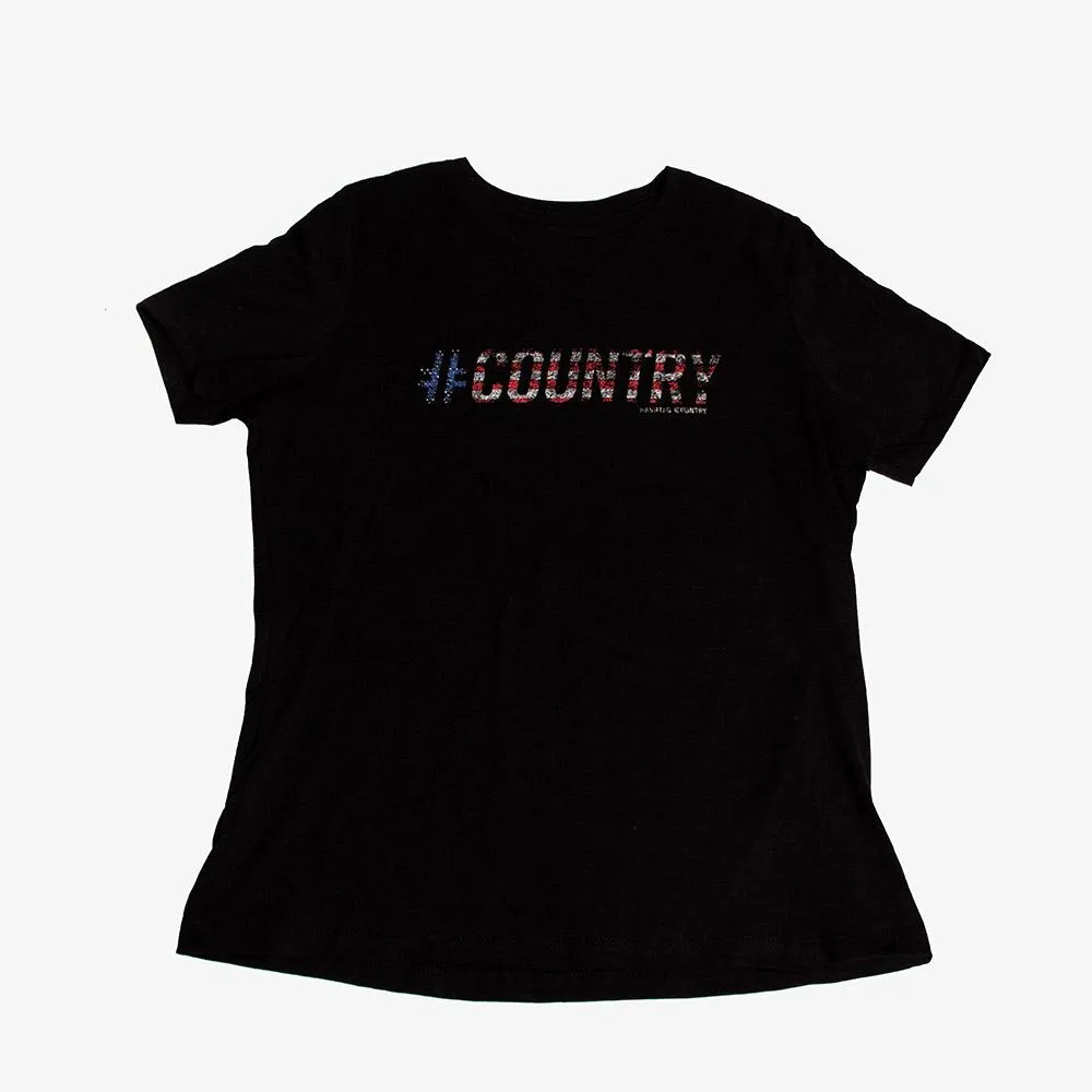 Women’s #Country American Pride Tee