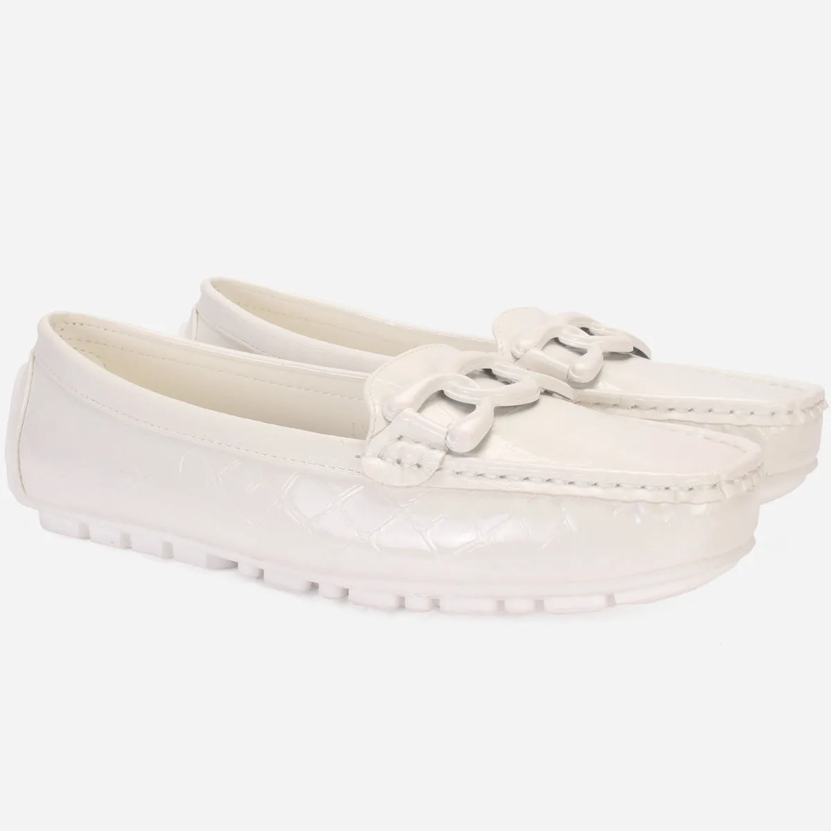 Women's "TULIP" Flat Comfy Slide In Moccasins